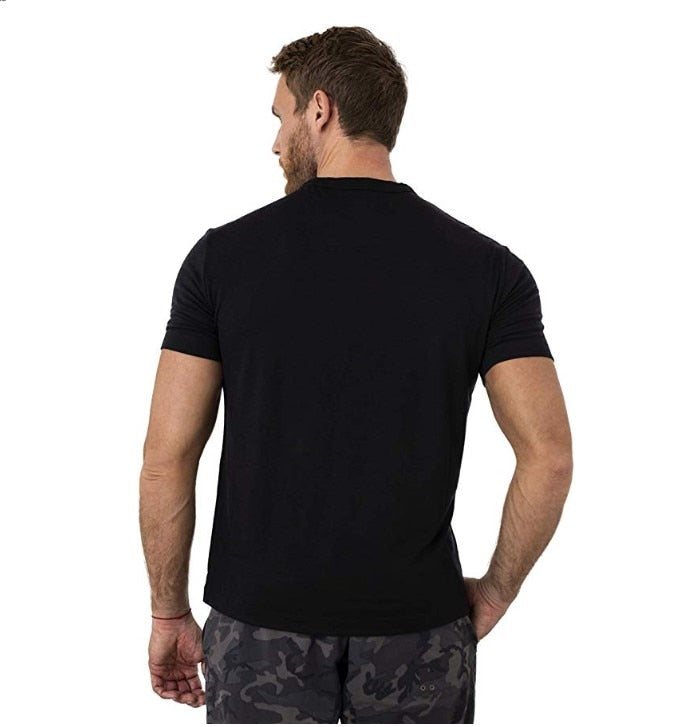 Natural Sweat Absorbing Wool Short Sleeved T-Shirt