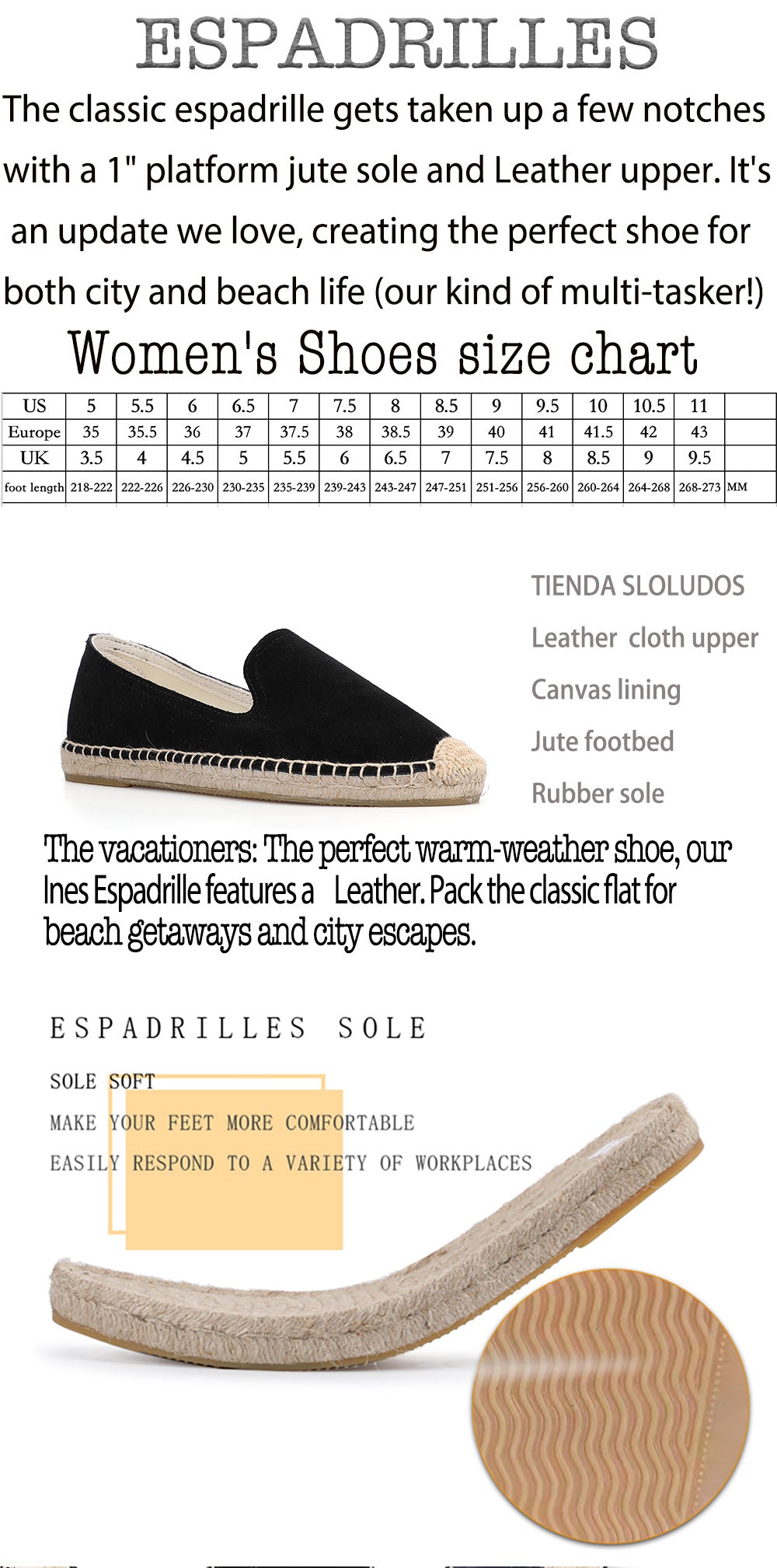 Natural Suede Espadrilles