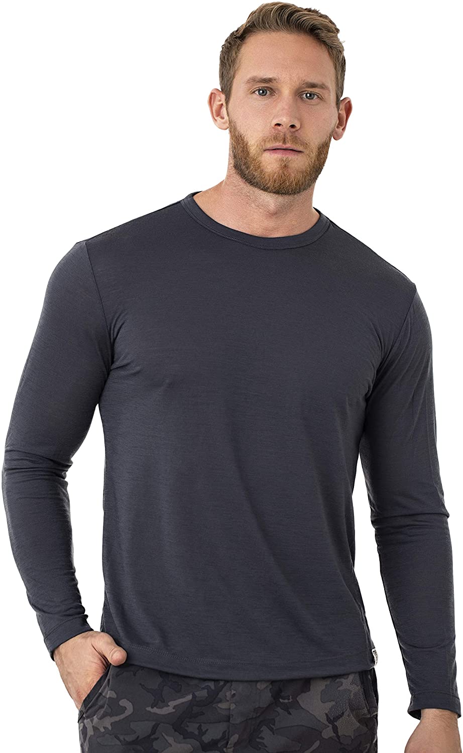 Long Sleeved T-Shirt 100% Merino Wool
