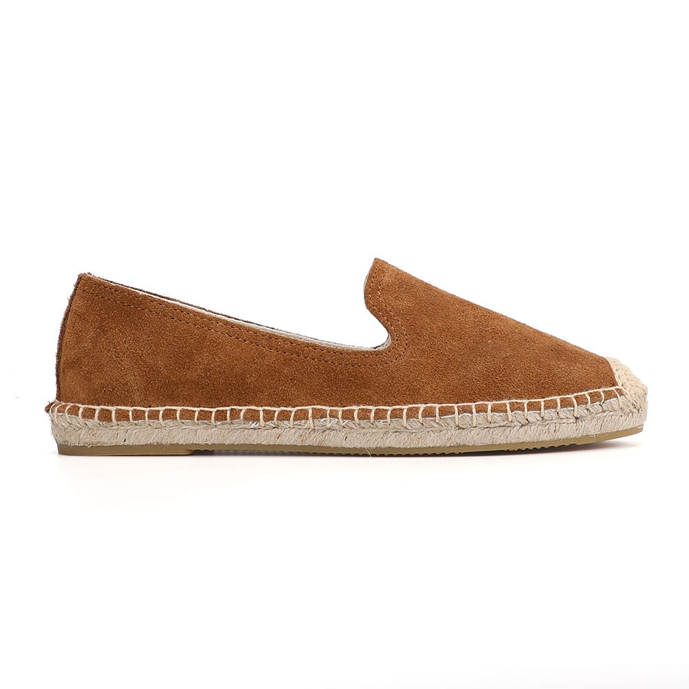 Natural Suede Espadrilles