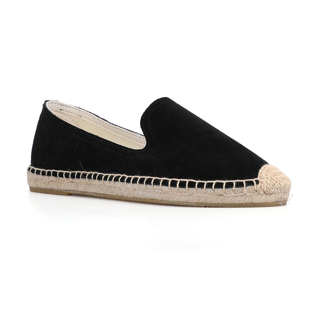 Natural Suede Espadrilles