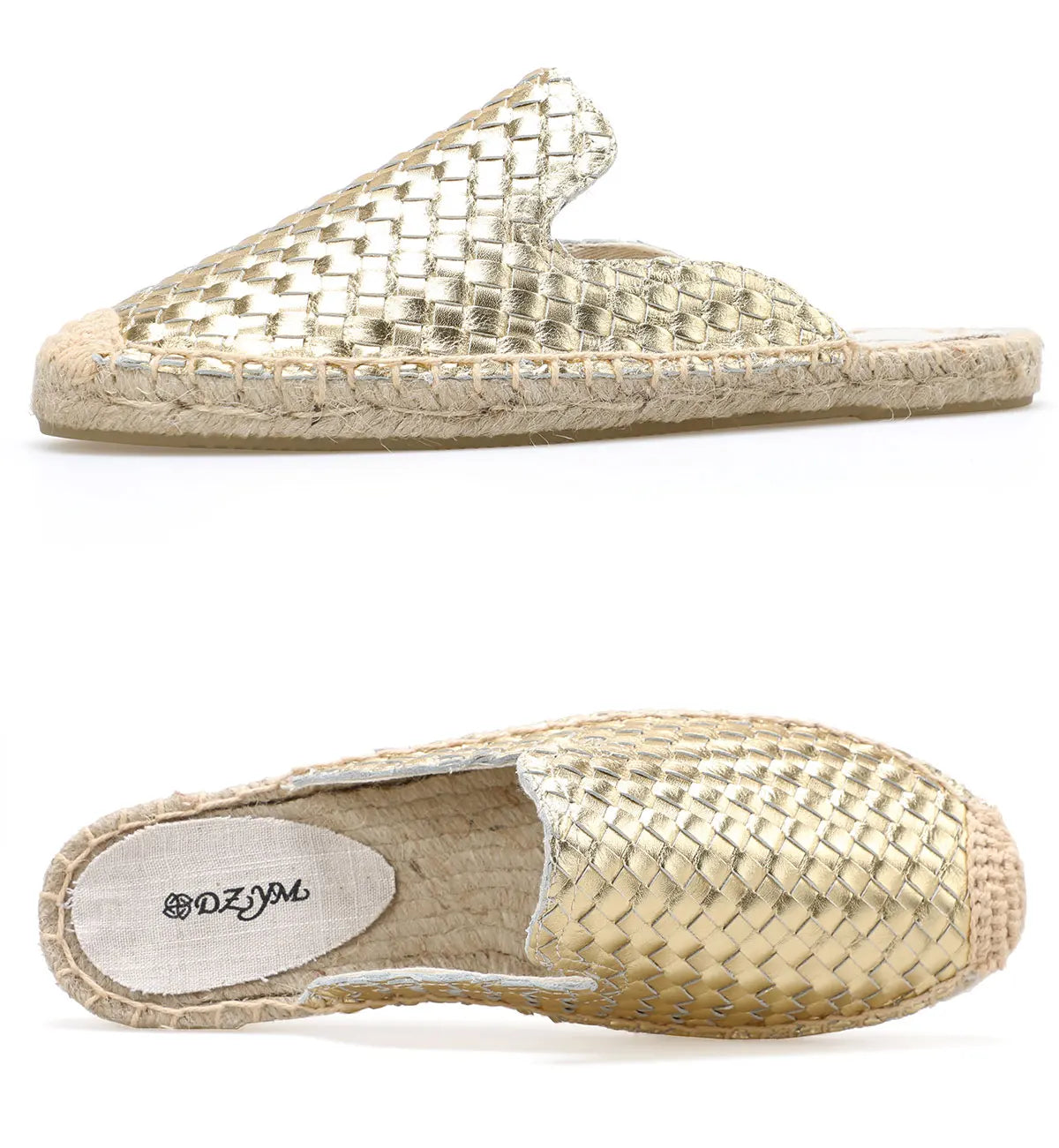 Genuine Leather Summer Flat Mules