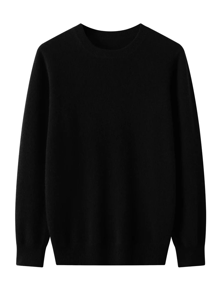 Men's 100% Merino Wool Pullover Sweater