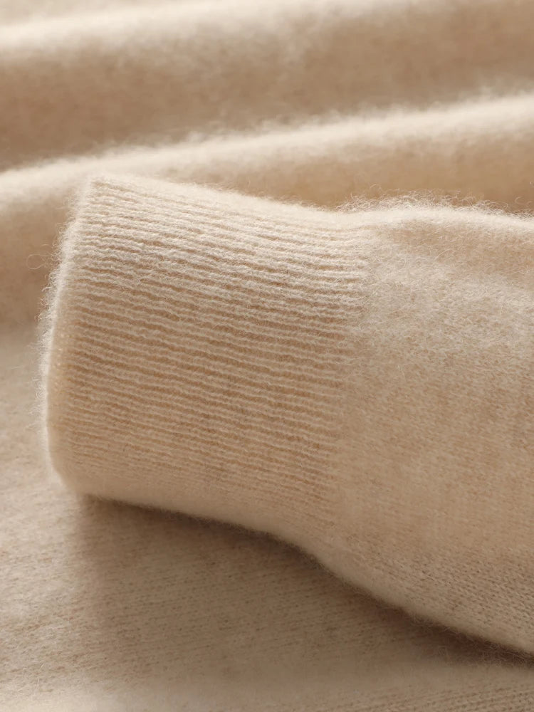 Men's 100% Merino Wool Pullover Sweater