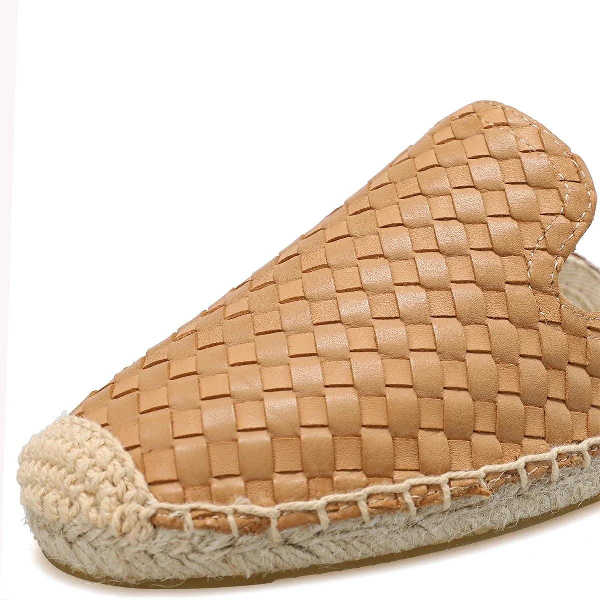 Genuine Leather Summer Flat Mules