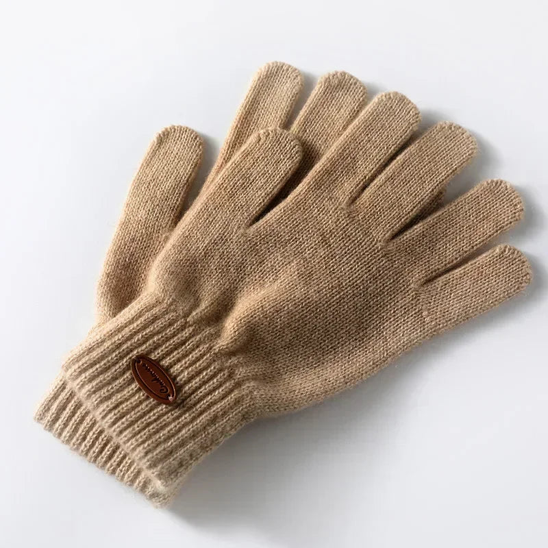 Women's 100% Cashmere Knitted Gloves