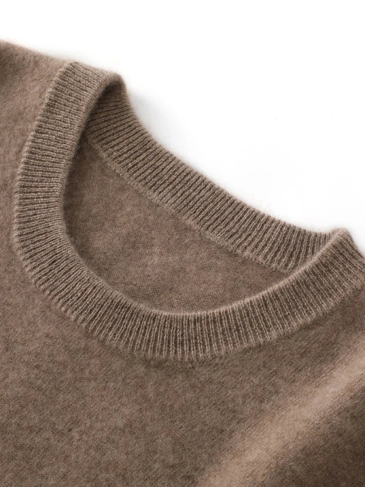 Men's 100% Merino Wool Pullover Sweater