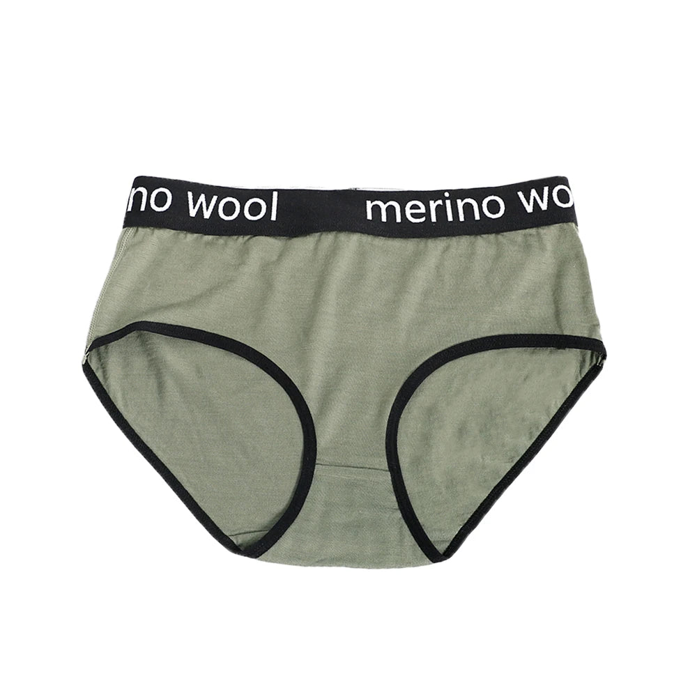 Women's 100% Merino Wool Bikini Brief