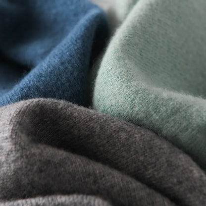 Women's 100% Merino Wool Sweater O-Neck