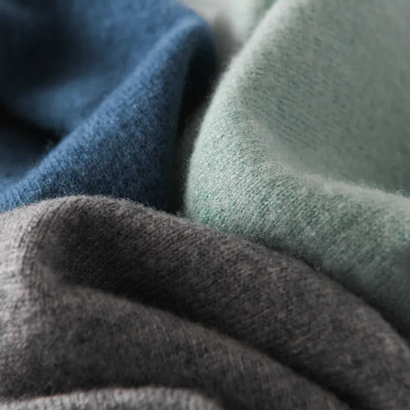 Women's 100% Merino Wool Sweater O-Neck