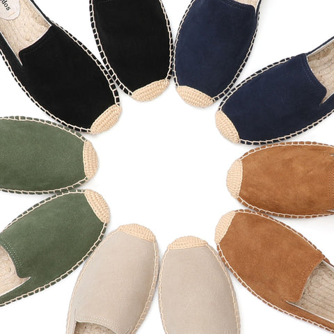 Natural Suede Espadrilles BOGOFREE