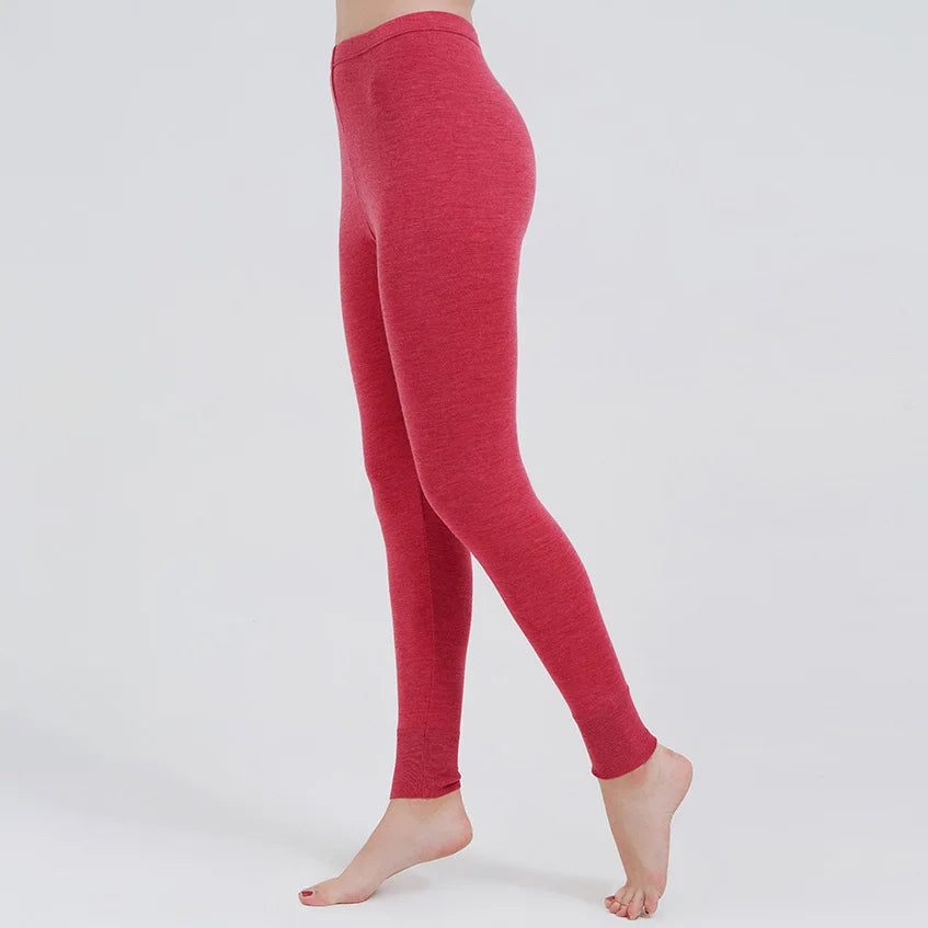 Womens 100% Merino Wool Leggings
