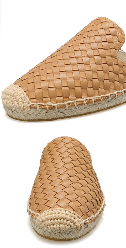 Genuine Leather Summer Flat Mules