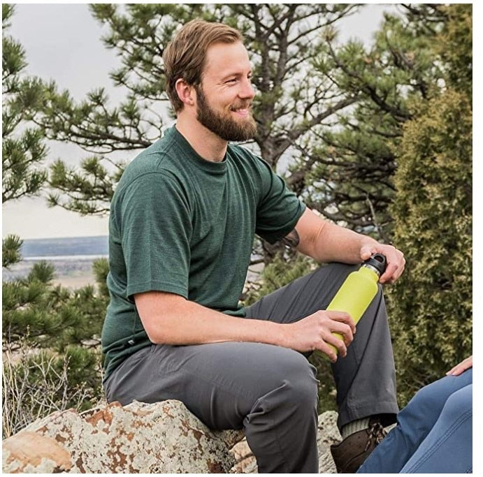 Short Sleeved Shirt 100% Soft Merino Wool