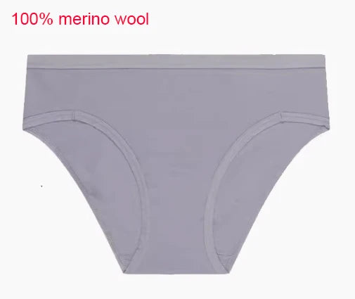 Women's Underwear 100% Merino Wool Bikini and High Rise 40% off when add to cart!