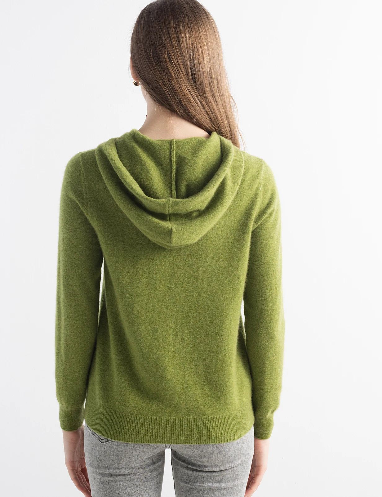 Hooded 100% Cashmere Sweater