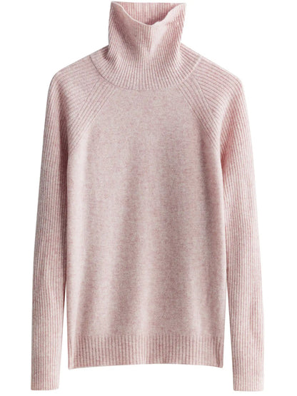 Cashmere Women's Knitted 100% Merino Wool Sweater