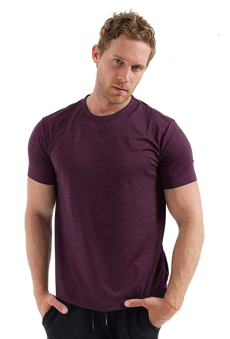 Short Sleeved Shirt 100% Soft Merino Wool