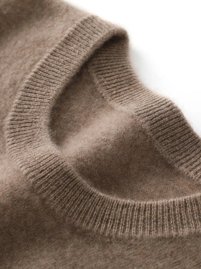 Men's 100% Merino Wool Pullover Sweater