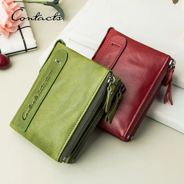 Genuine Leather Bifold Wallet BOGOFREE