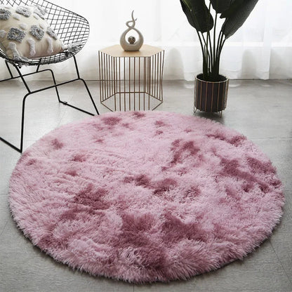 Ultra Soft Plush Round Rug Mat