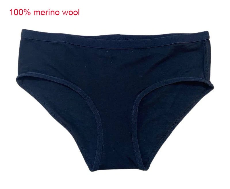 Women's Underwear 100% Merino Wool Bikini and High Rise 40% off when add to cart!