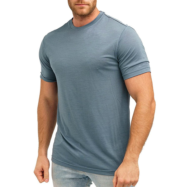 Short Sleeved Tee 100% Merino Wool