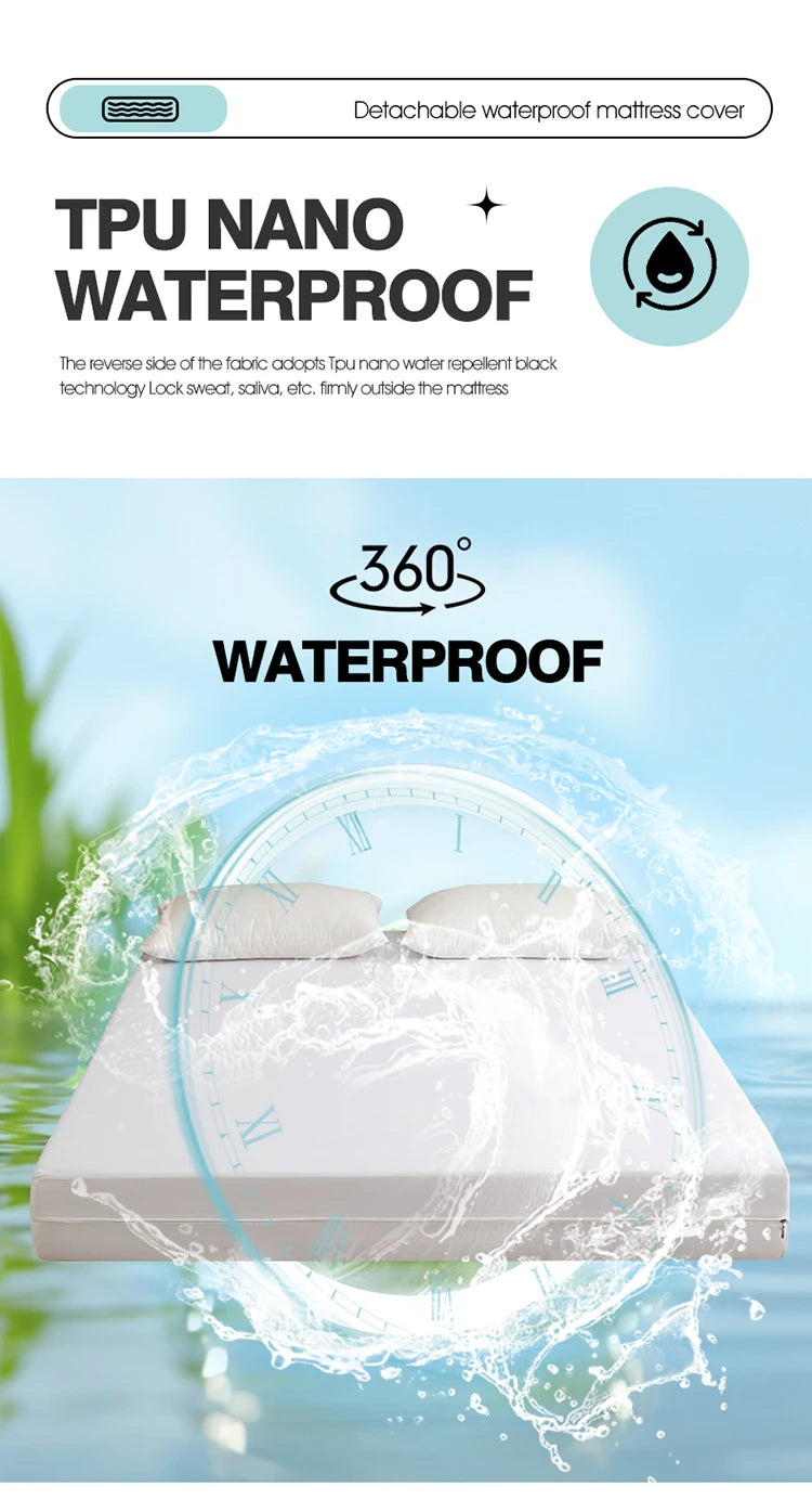 Waterproof Mattress Protector with Zipper