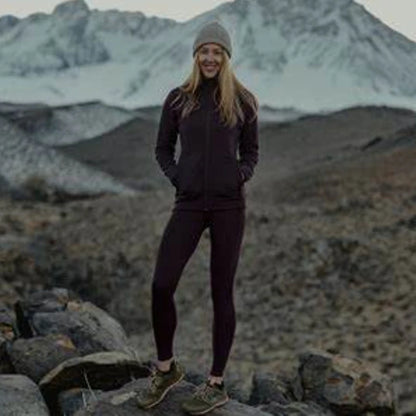 Womens 100% Merino Wool Leggings
