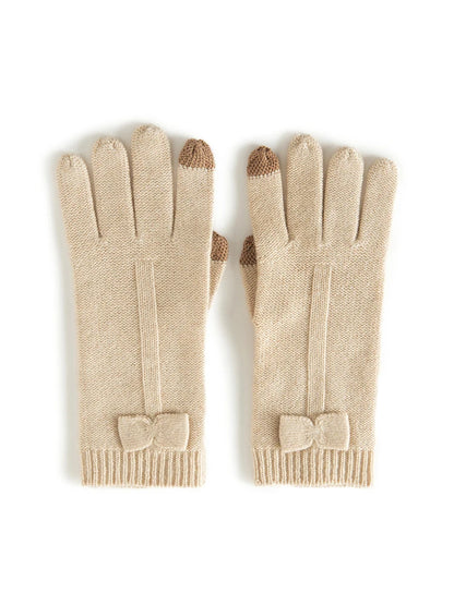 Women's 100% Cashmere Stylish Gloves