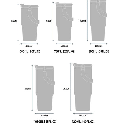 Large-Capacity Vacuum Flasks