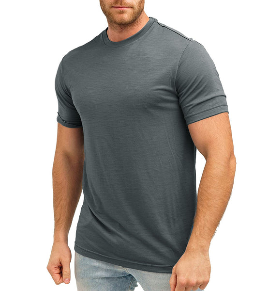 Short Sleeved Tee 100% Merino Wool