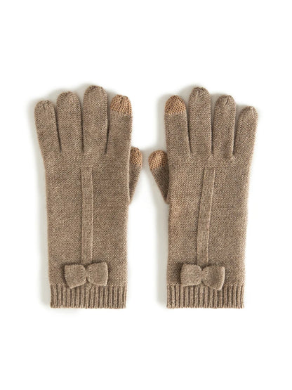 Women's 100% Cashmere Stylish Gloves