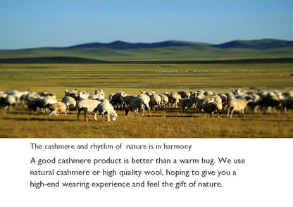 Women's 100% Cashmere Knitted Gloves