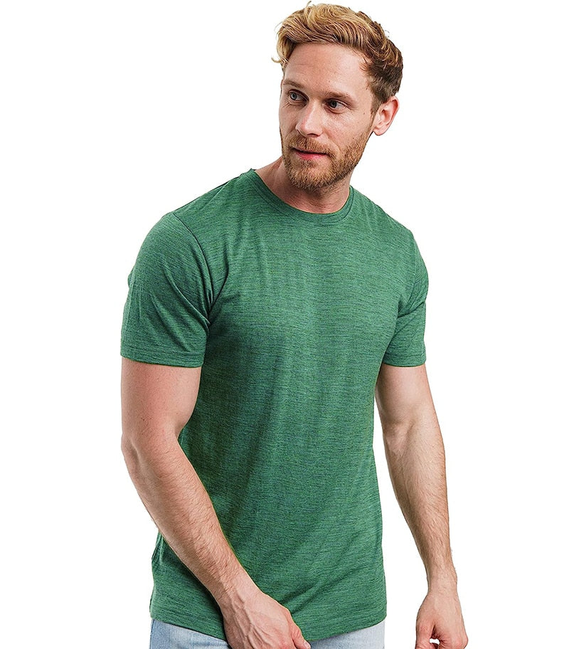 Short Sleeved Shirt 100% Soft Merino Wool