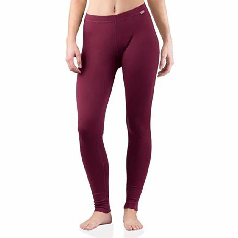 Womens 100% Merino Wool Leggings