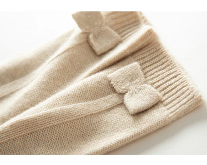 Women's 100% Cashmere Stylish Gloves