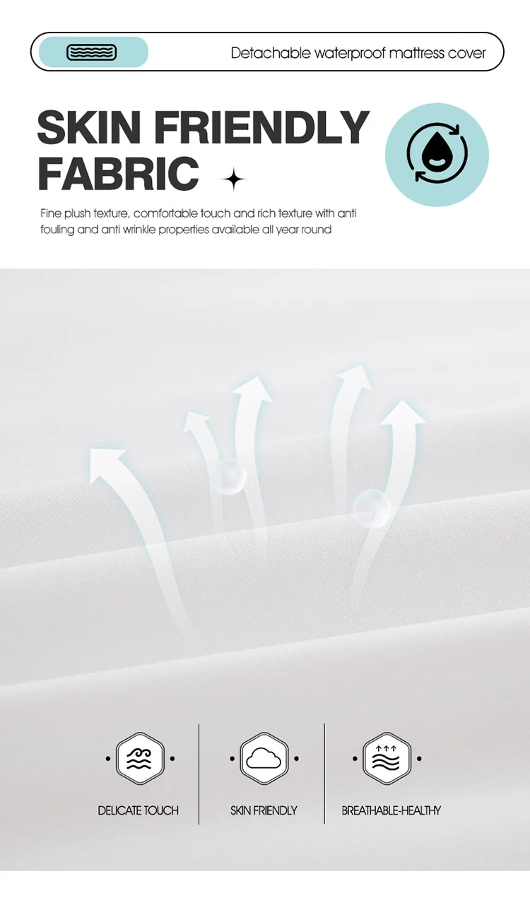 Waterproof Mattress Protector with Zipper
