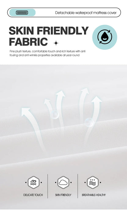 Waterproof Mattress Protector with Zipper