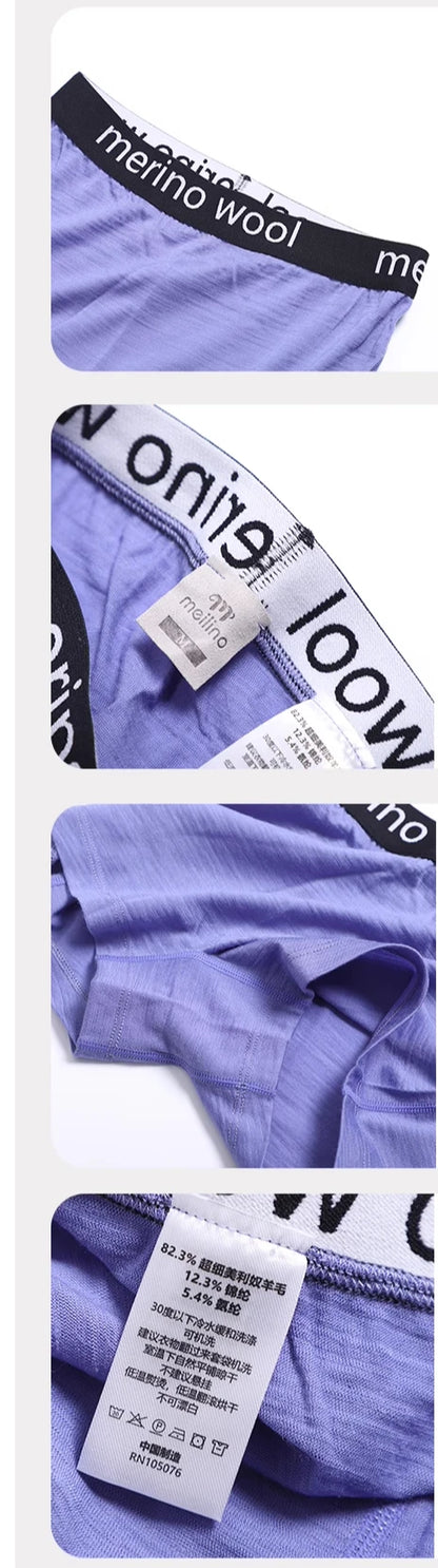 Women's Merino Wool Blend Boxer Briefs