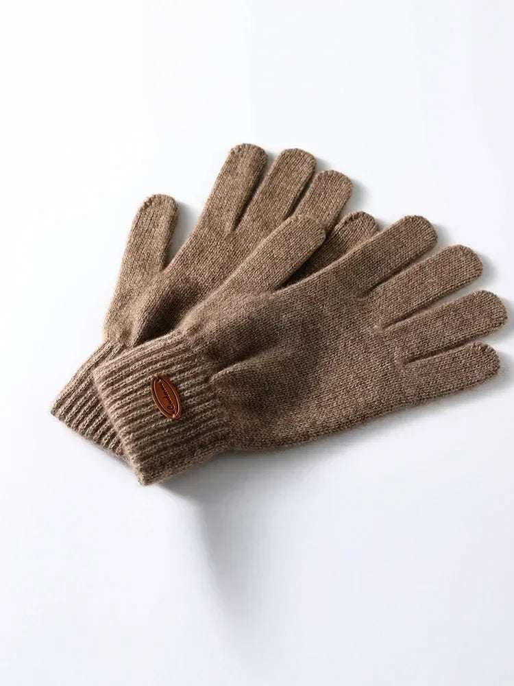 Women's 100% Cashmere Knitted Gloves