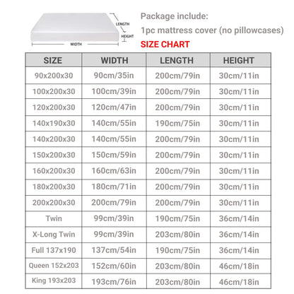 Waterproof Mattress Protector with Zipper