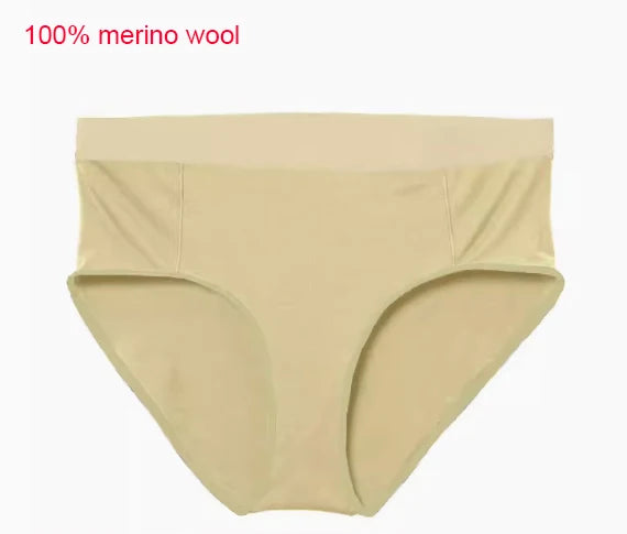 Women's Underwear 100% Merino Wool Bikini and High Rise 40% off when add to cart!