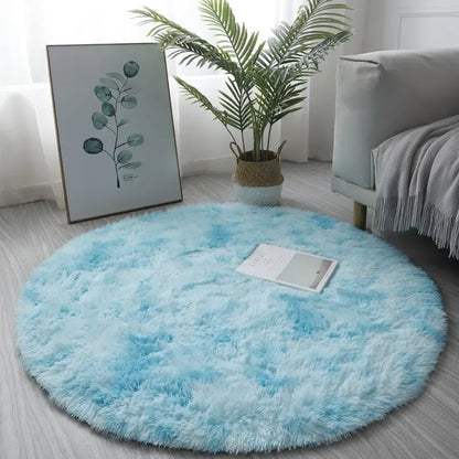 Ultra Soft Plush Round Rug Mat