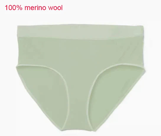 Women's Underwear 100% Merino Wool Bikini and High Rise 40% off when add to cart!