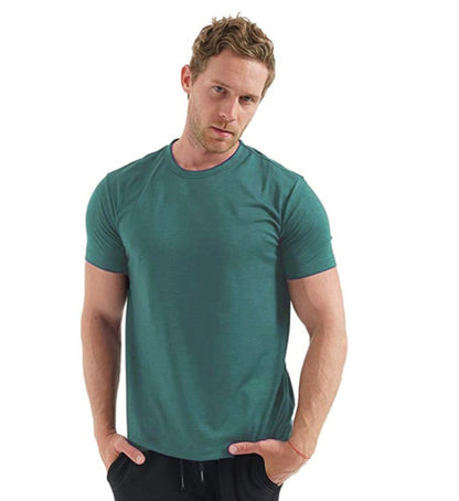 Natural Sweat Absorbing Wool Short Sleeved T-Shirt