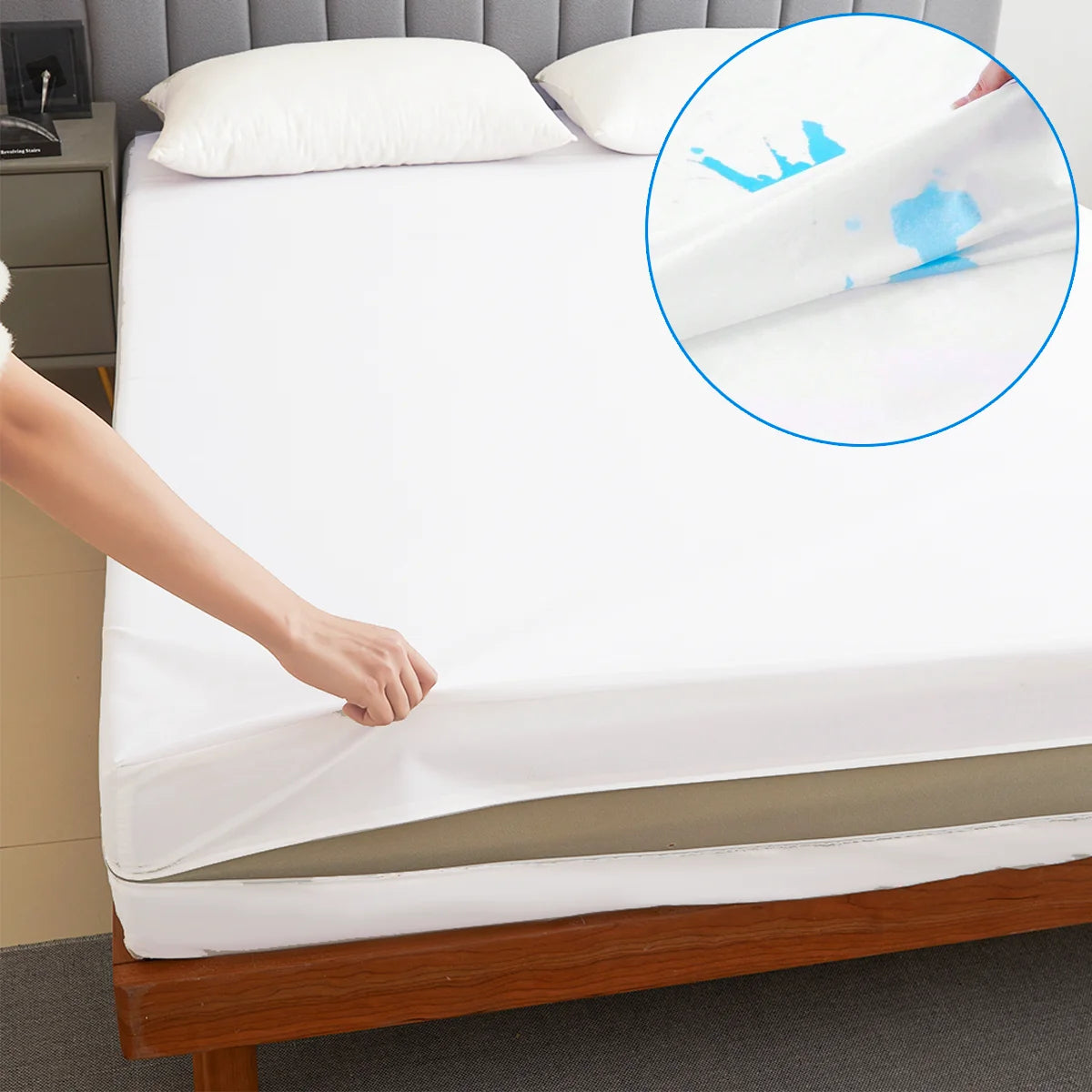 Waterproof Mattress Protector with Zipper