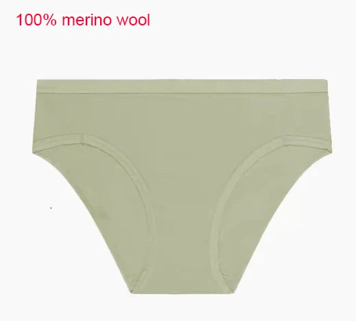 Women's Underwear 100% Merino Wool Bikini and High Rise 40% off when add to cart!