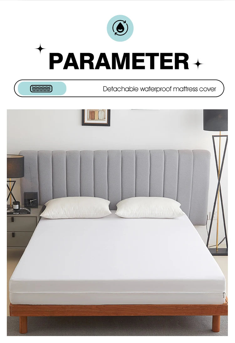 Waterproof Mattress Protector with Zipper