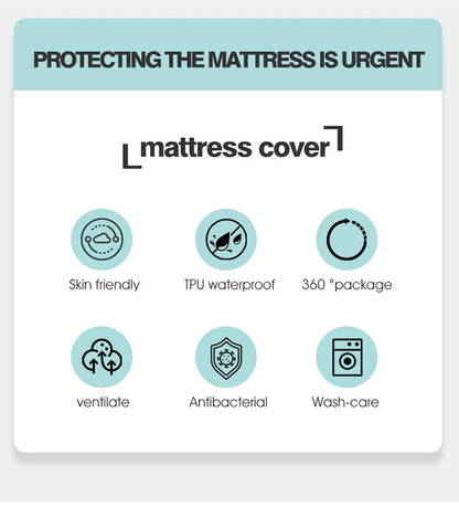 Waterproof Mattress Protector with Zipper